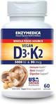 ENZYMEDICA VITAMINS D3 + K2